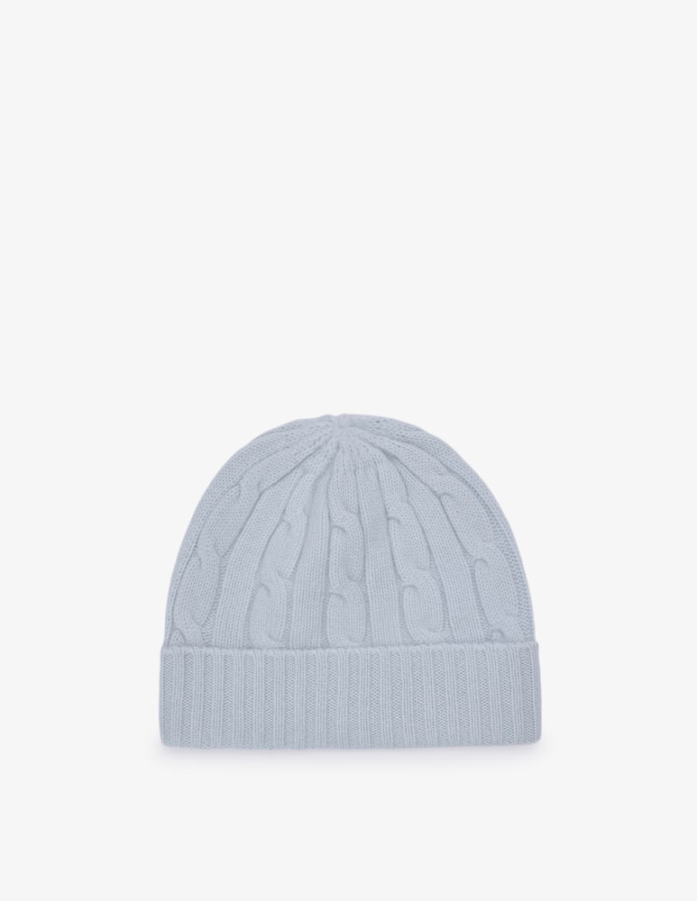 rinascente Pure Cashmere Cable cappellino treccia