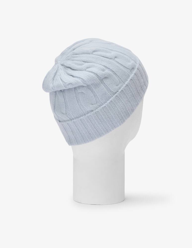 rinascente Pure Cashmere Cable cappellino treccia