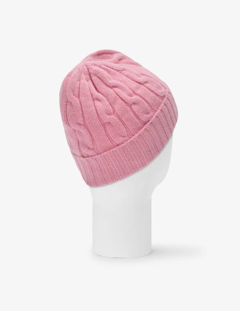rinascente Pure Cashmere Cable braid hat