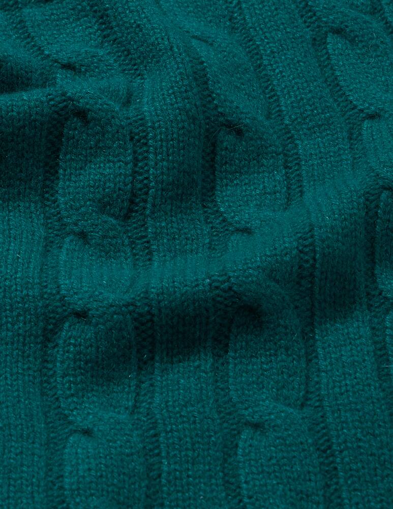 rinascente Pure Cashmere Braid scarf 28x160