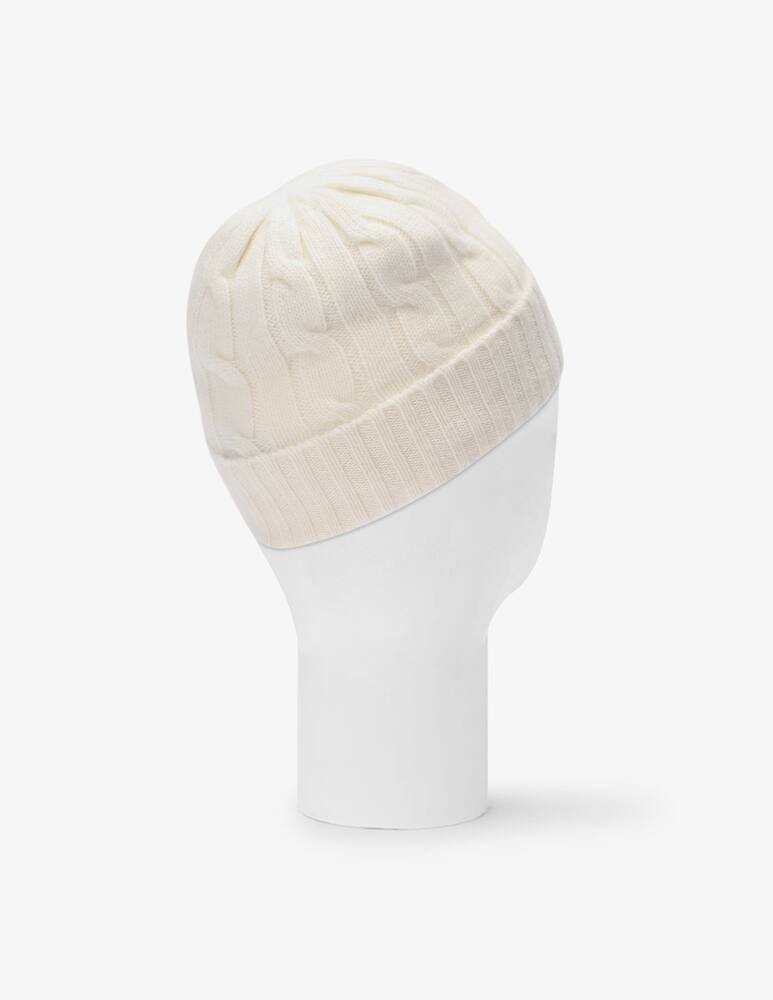 rinascente Pure Cashmere Cable cappellino treccia