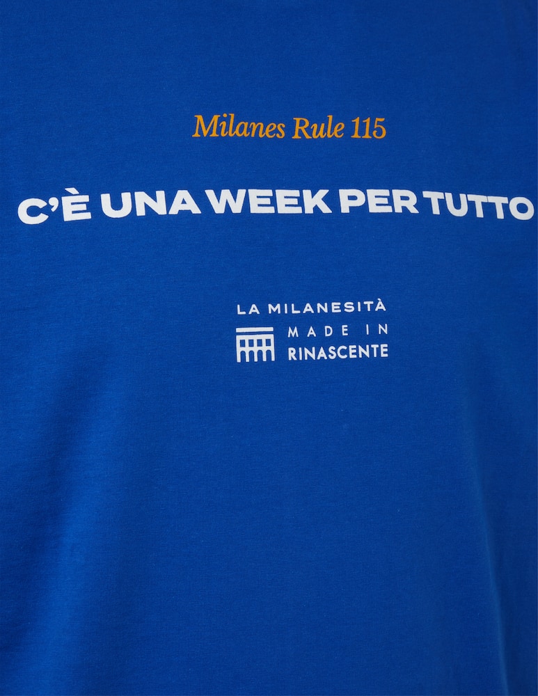 Rinascente Tshirt Blu Klein C'è Una Week Per Tutto - immagine 3 Rinascente Tshirt Blu Klein C'è Una Week Per Tutto - immagine 3