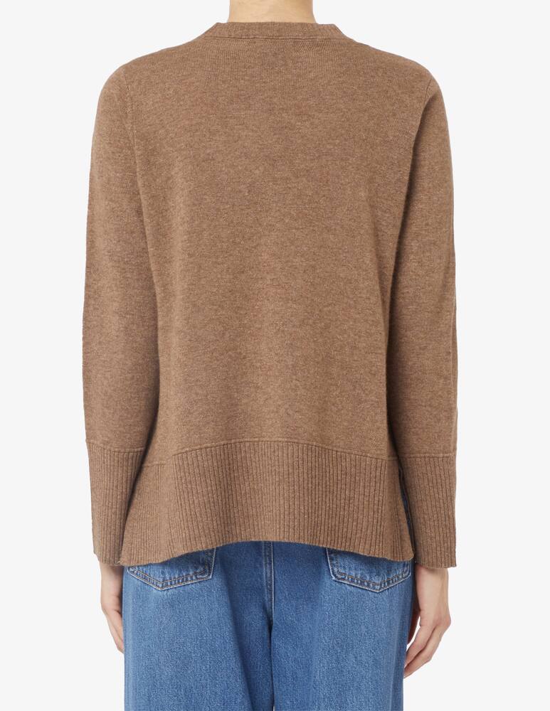 Rinascente Collection Crew-neck sweater with slit - picture 3 Rinascente Collection Crew-neck sweater with slit - picture 3