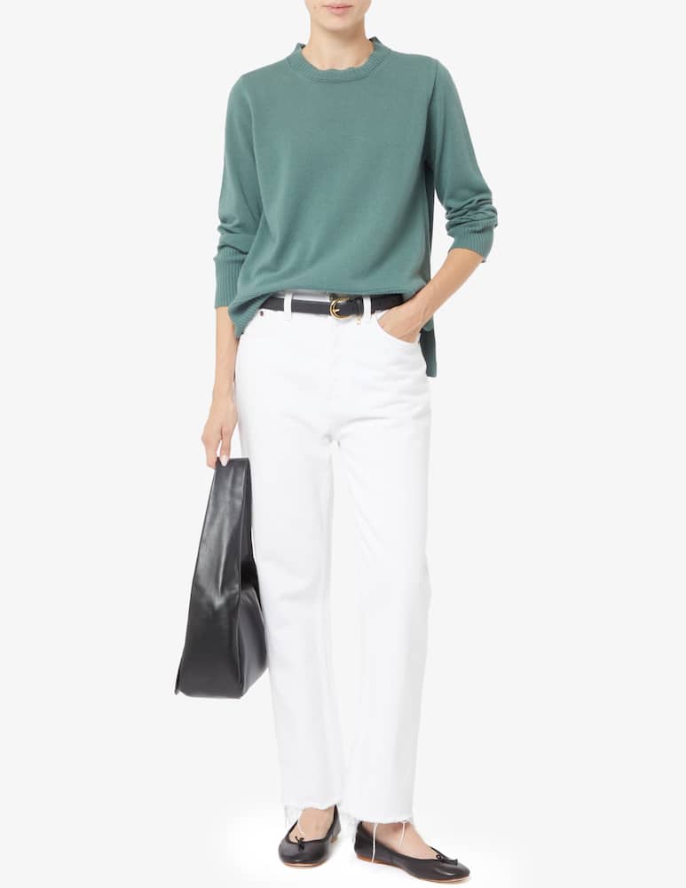 rinascente Rinascente Collection Crew-neck sweater with slit