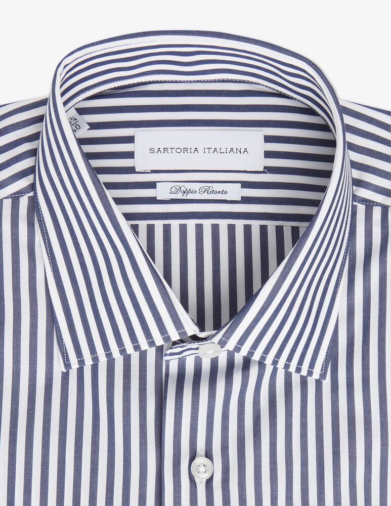 rinascente Sartoria Italiana Camicia modern riga doppio ritorto