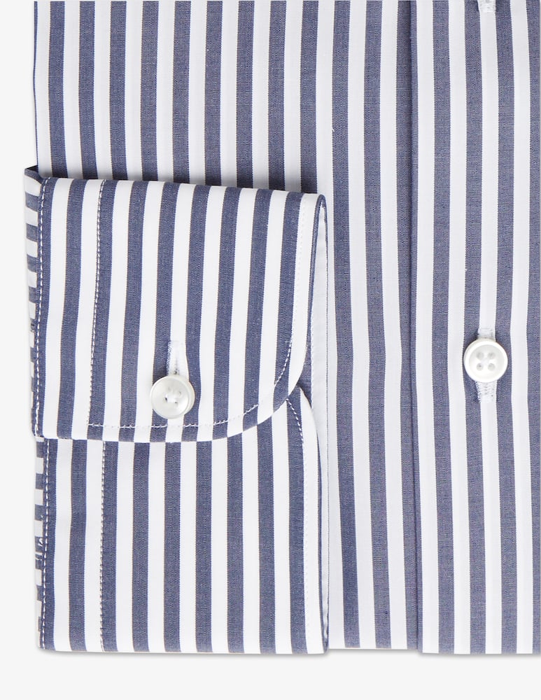 Sartoria Italiana Camicia modern riga doppio ritorto - immagine 3