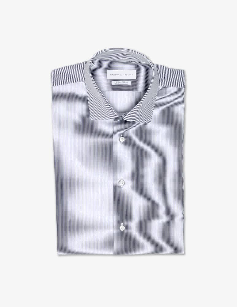 Sartoria Italiana Camicia modern riga doppio ritorto - immagine 1 Sartoria Italiana Camicia modern riga doppio ritorto - immagine 1