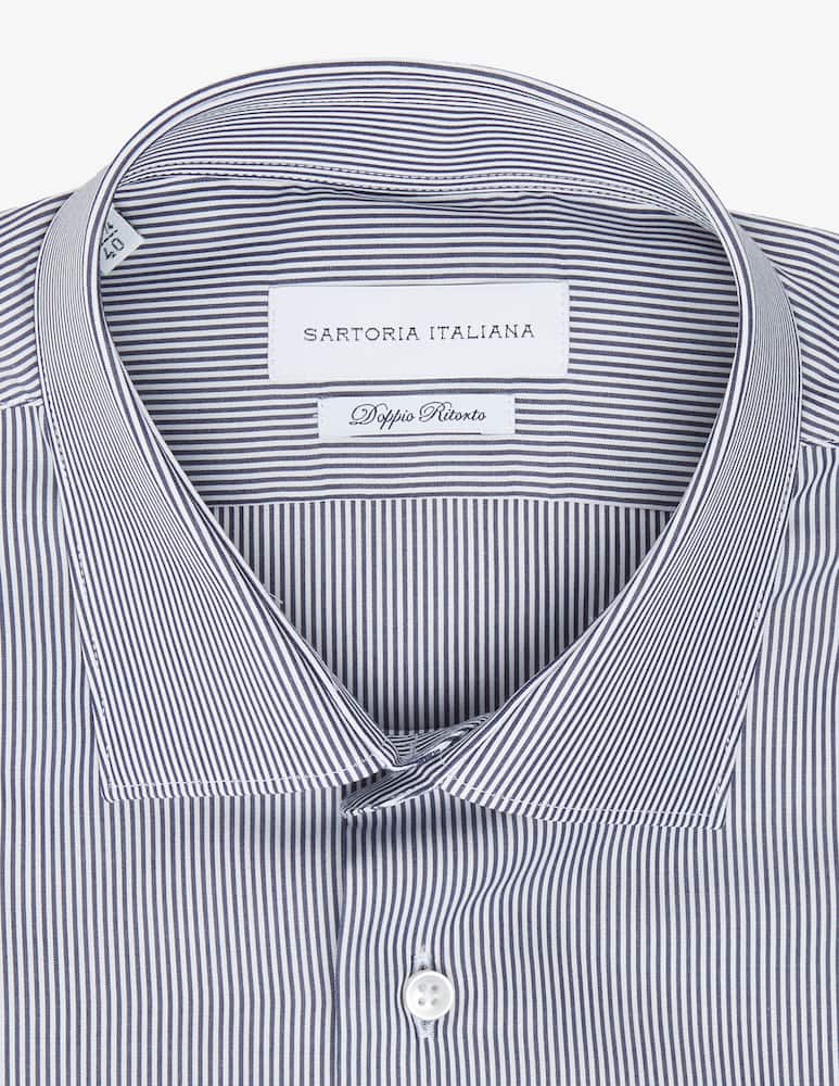 Sartoria Italiana Camicia modern riga doppio ritorto - immagine 2 Sartoria Italiana Camicia modern riga doppio ritorto - immagine 2