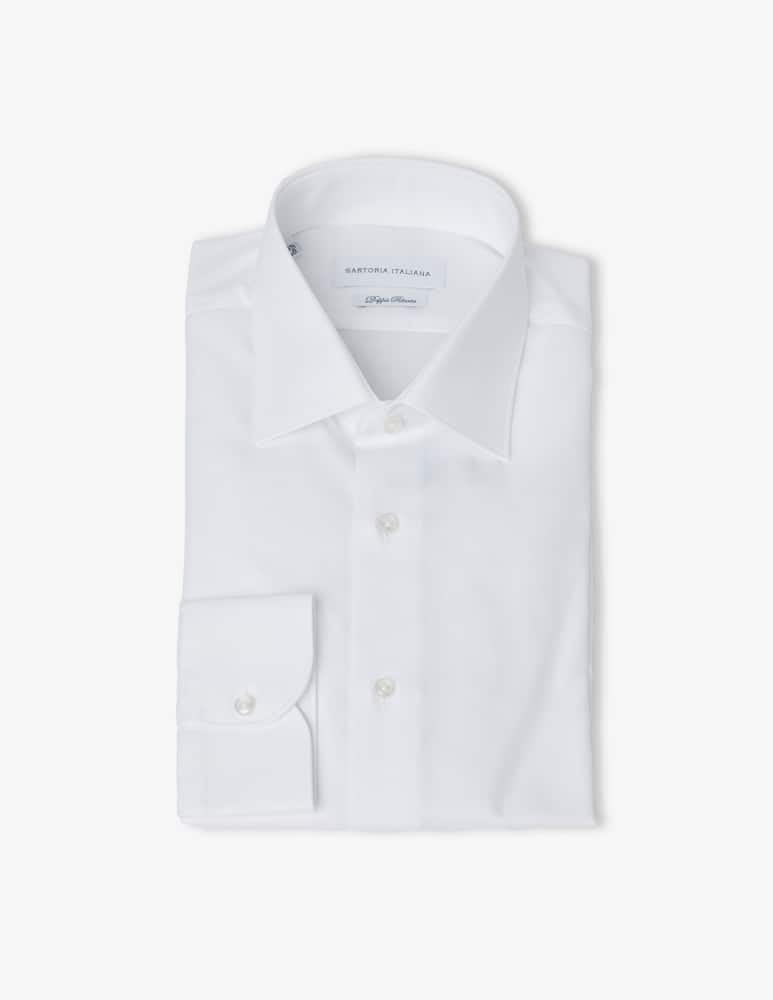 Sartoria Italiana Camicia modern twill doppio ritorto - immagine 1 Sartoria Italiana Camicia modern twill doppio ritorto - immagine 1