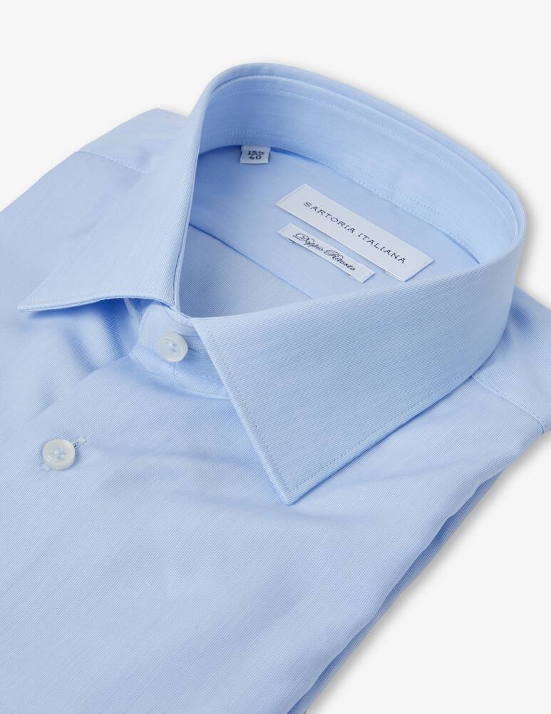 rinascente Sartoria Italiana Modern micro striped double twisted shirt