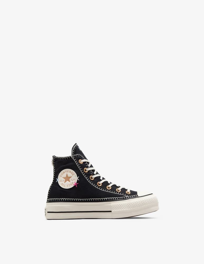 rinascente Converse Chuck taylor lift stitch platform sneakers