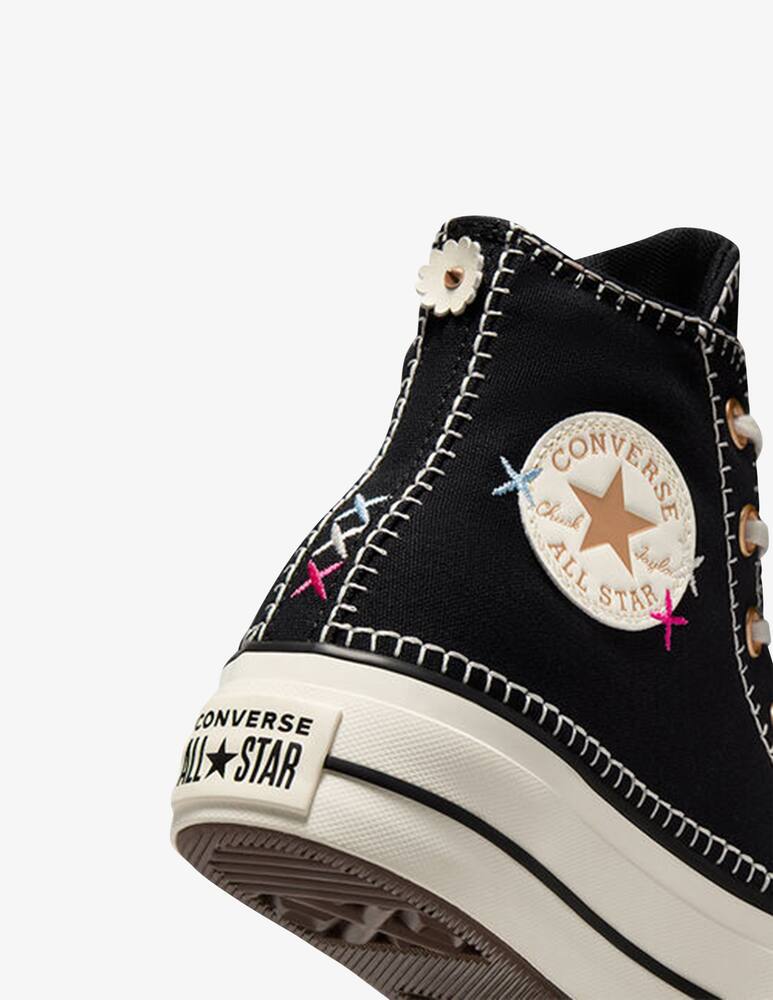 rinascente Converse Chuck taylor lift stitch platform sneakers