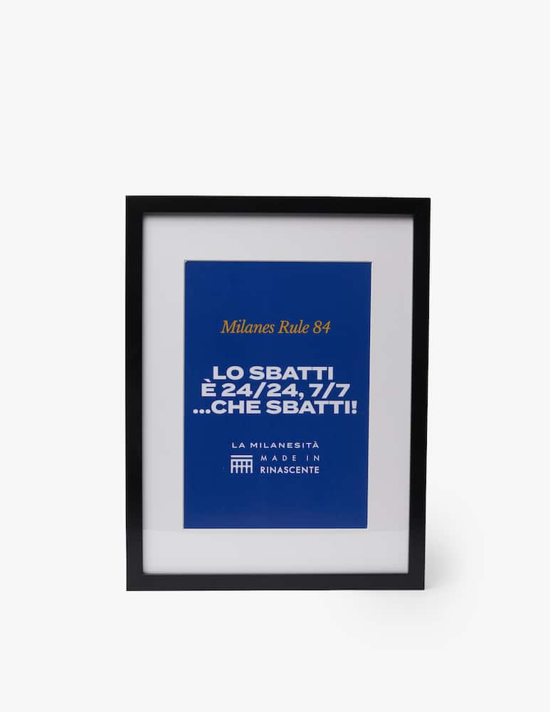 Rinascente Poster Lo Sbatti 24/24, 7/7...Che Sbatti! - immagine 1 Rinascente Poster Lo Sbatti 24/24, 7/7...Che Sbatti! - immagine 1