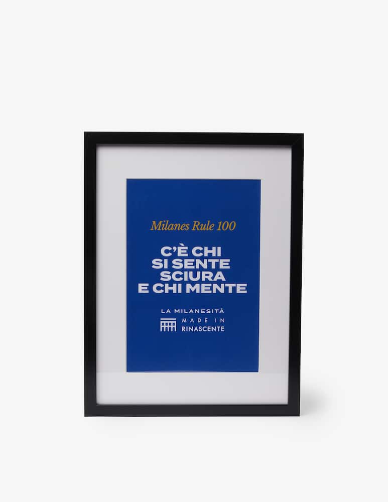 Rinascente Poster C'è Chi Si Sente Sciura E Chi Mente - immagine 1 Rinascente Poster C'è Chi Si Sente Sciura E Chi Mente - immagine 1