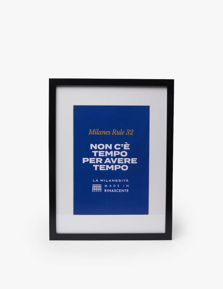 Rinascente Poster Non C'è Tempo Per Avere Tempo - immagine 1 Rinascente Poster Non C'è Tempo Per Avere Tempo - immagine 1