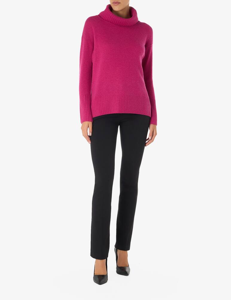 rinascente Pure Cashmere Maglione dolce vita ampio a coste