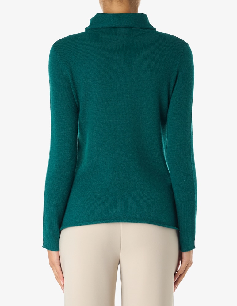 rinascente Pure Cashmere Maglione collo alto scaricato