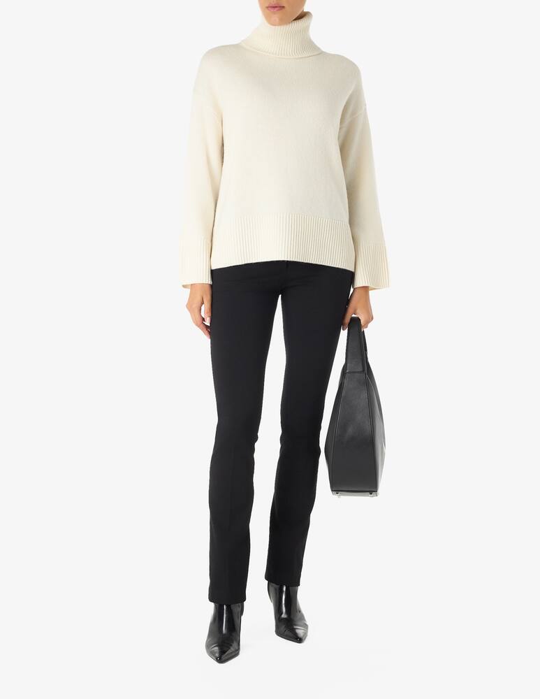 rinascente Pure Cashmere Turtleneck over sweater