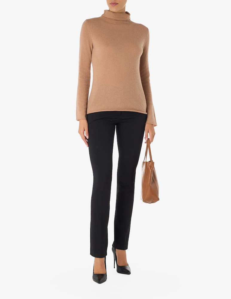 rinascente Pure Cashmere Maglione collo alto scaricato