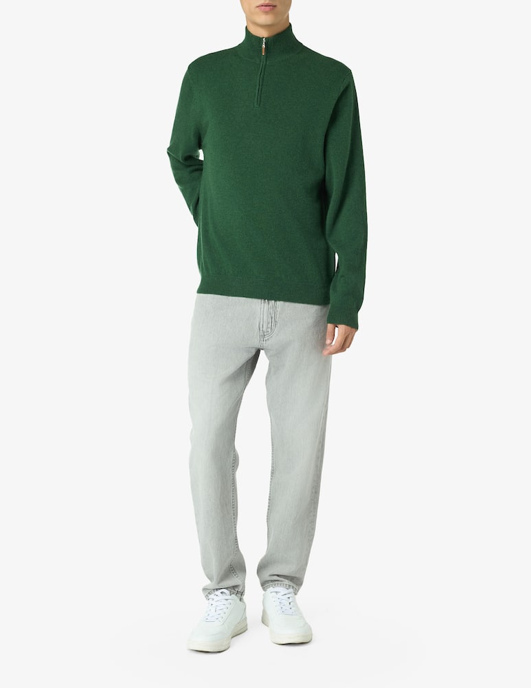 rinascente Pure Cashmere F12 cashmere half zip jumper