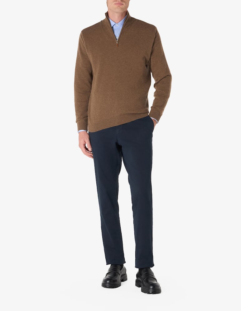 rinascente Pure Cashmere Maglia mezza zip cashmere f12