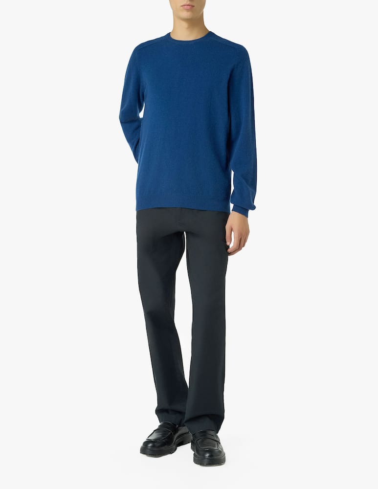 Pure Cashmere Maglia girocollo cashmere f12 - immagine 2