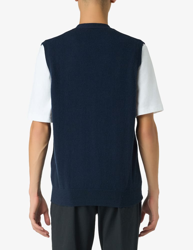 Rinascente Collection Gilet con bottoni cashmere f12 - immagine 3 Rinascente Collection Gilet con bottoni cashmere f12 - immagine 3
