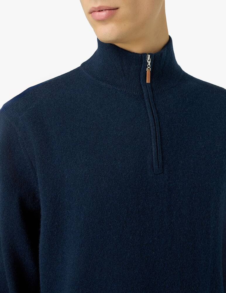 rinascente Pure Cashmere Maglia mezza zip cashmere f12