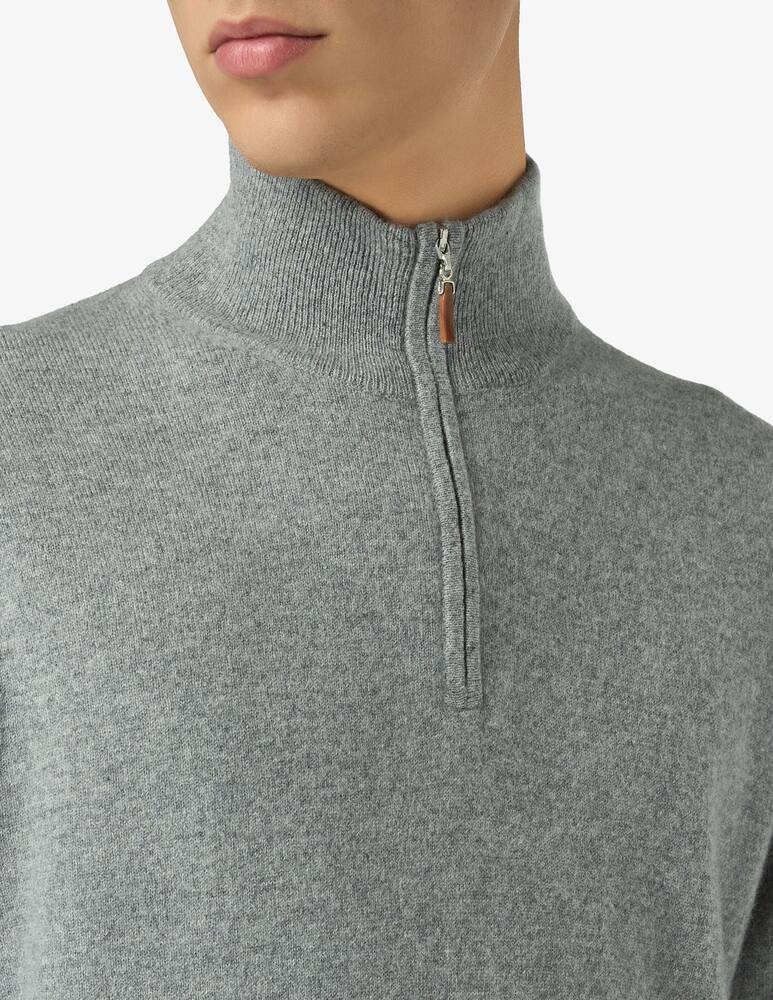 rinascente Pure Cashmere F12 cashmere half zip jumper