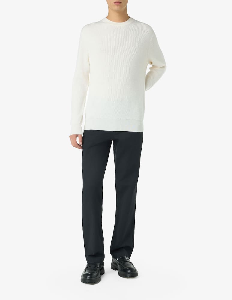 Pure Cashmere F12 cashmere english ribbed crewneck jumper - picture 2 Pure Cashmere F12 cashmere english ribbed crewneck jumper - picture 2