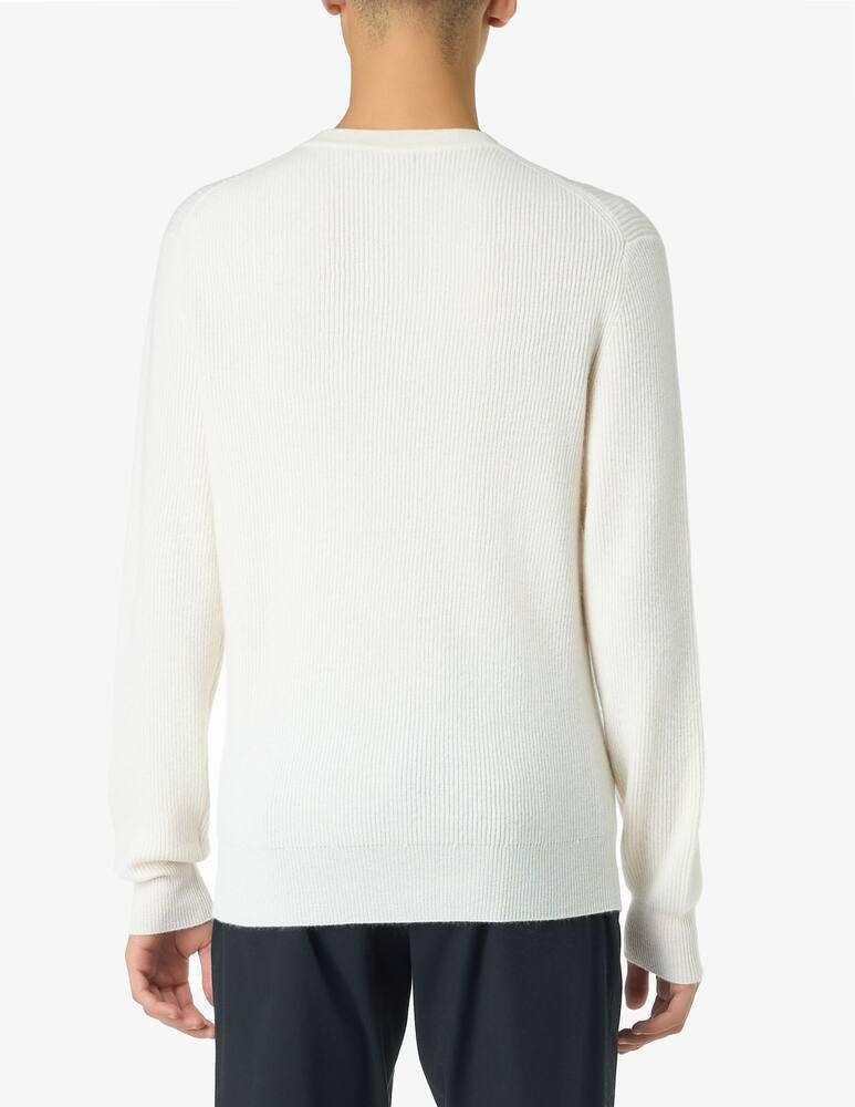 Pure Cashmere F12 cashmere english ribbed crewneck jumper - picture 3 Pure Cashmere F12 cashmere english ribbed crewneck jumper - picture 3