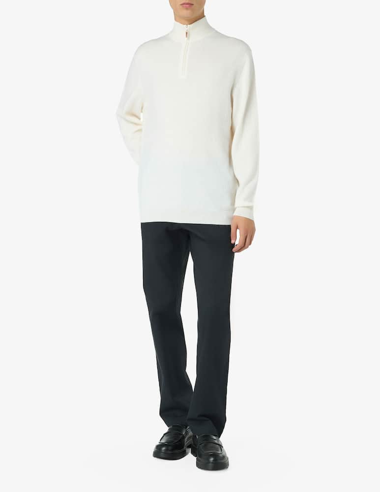 rinascente Pure Cashmere F12 cashmere half zip jumper