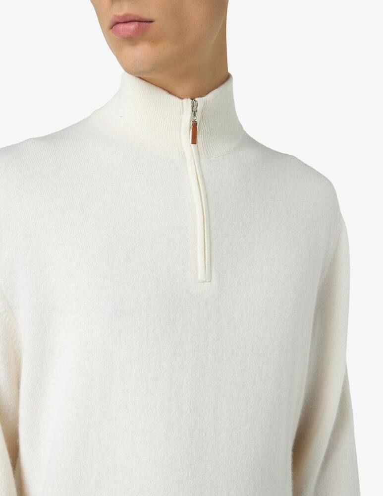 rinascente Pure Cashmere F12 cashmere half zip jumper