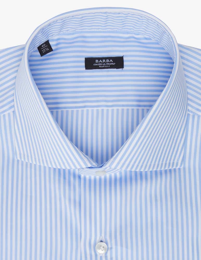 Barba Napoli Camicia slim fit riga twill - immagine 2 Barba Napoli Camicia slim fit riga twill - immagine 2