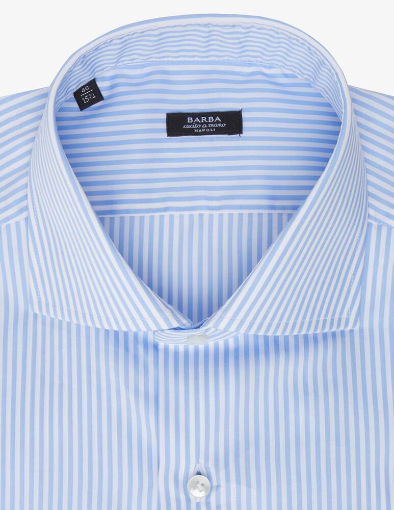 rinascente Barba Napoli Camicia slim fit riga twill