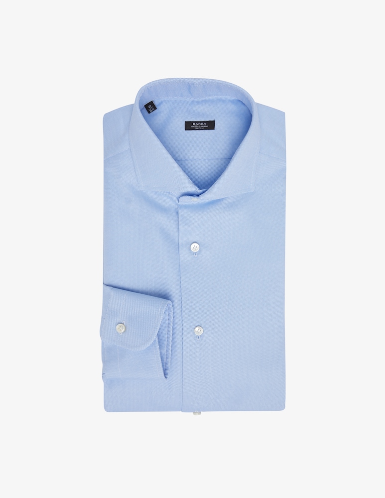 Barba Napoli Camicia slim fit royal oxford - immagine 1 Barba Napoli Camicia slim fit royal oxford - immagine 1