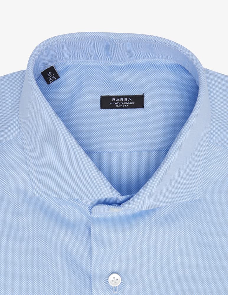 Barba Napoli Camicia slim fit royal oxford - immagine 2 Barba Napoli Camicia slim fit royal oxford - immagine 2