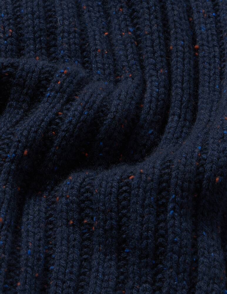 rinascente Pure Cashmere Donegal buttoned scarf