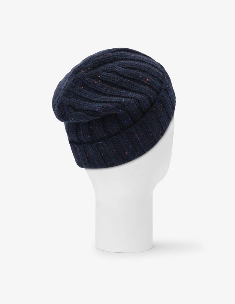 rinascente Pure Cashmere Cappellino bottonato donegal