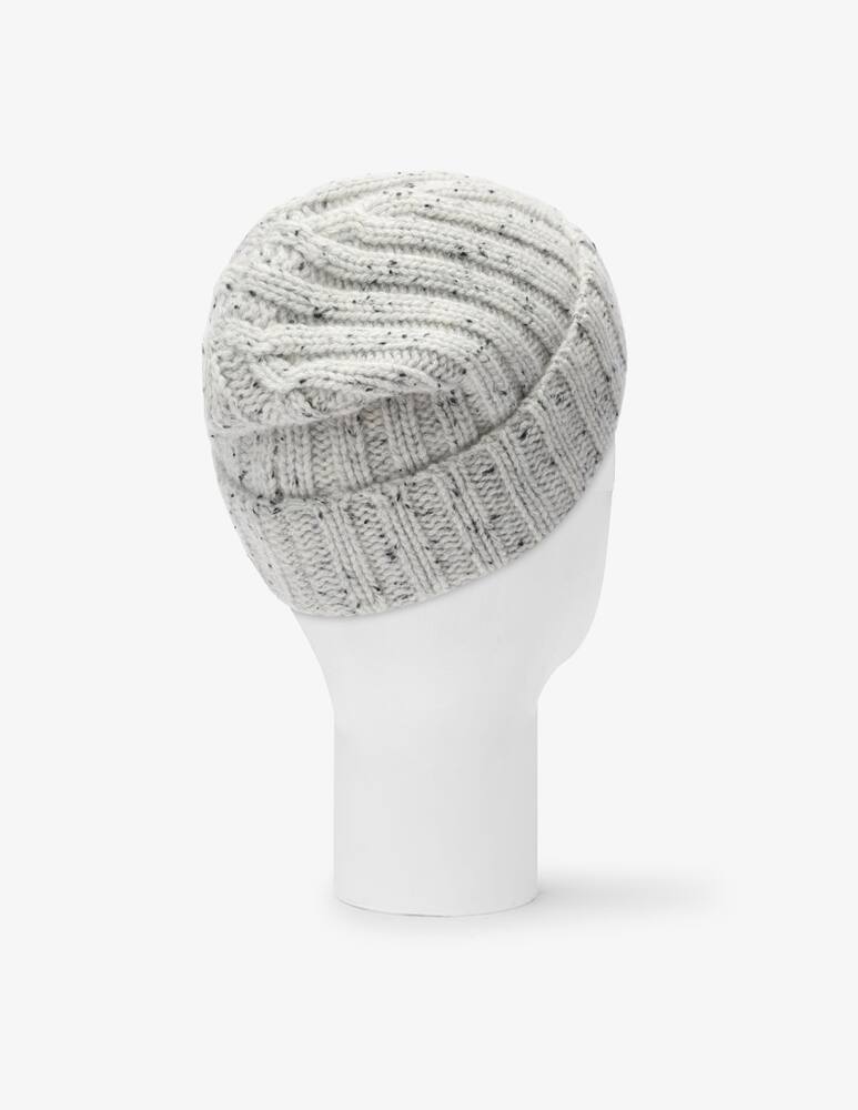 rinascente Pure Cashmere Cappellino bottonato donegal