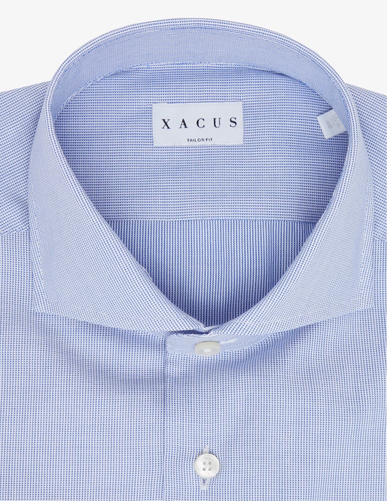 rinascente Xacus Camicia dobby micro tailored fit