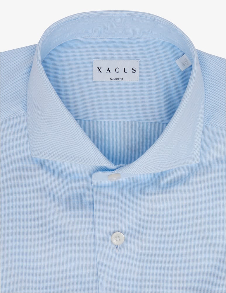 Xacus Camicia dobby micro tailored - immagine 2 Xacus Camicia dobby micro tailored - immagine 2