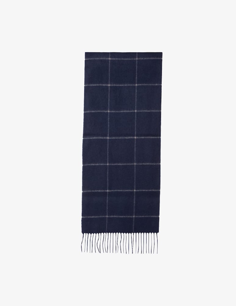 Pure Cashmere Sciarpa macro check - immagine 1 Pure Cashmere Sciarpa macro check - immagine 1