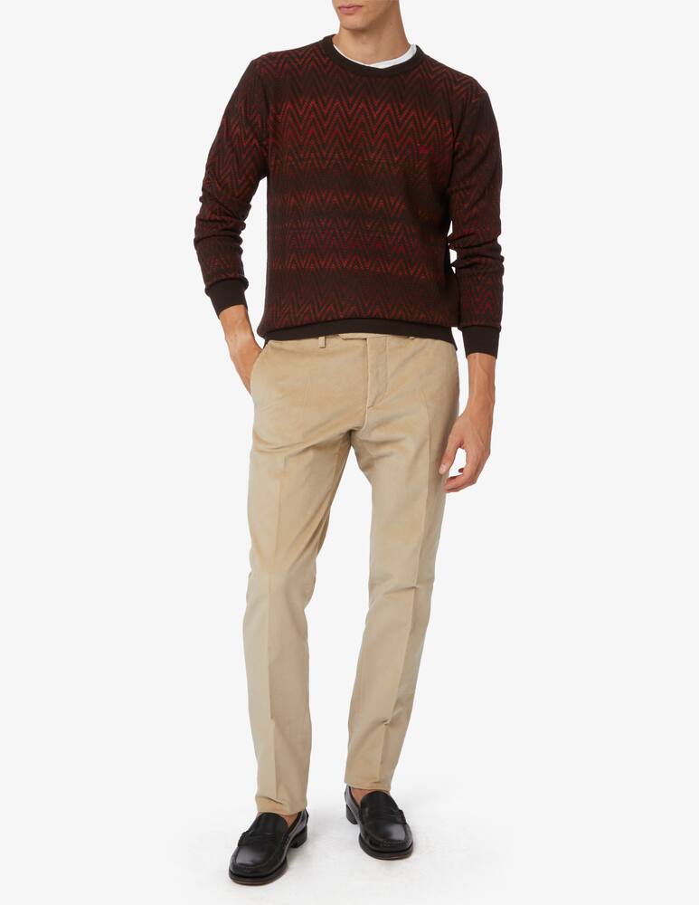 rinascente Sartoria Italiana Pantaloni d7 in velluto 1000r