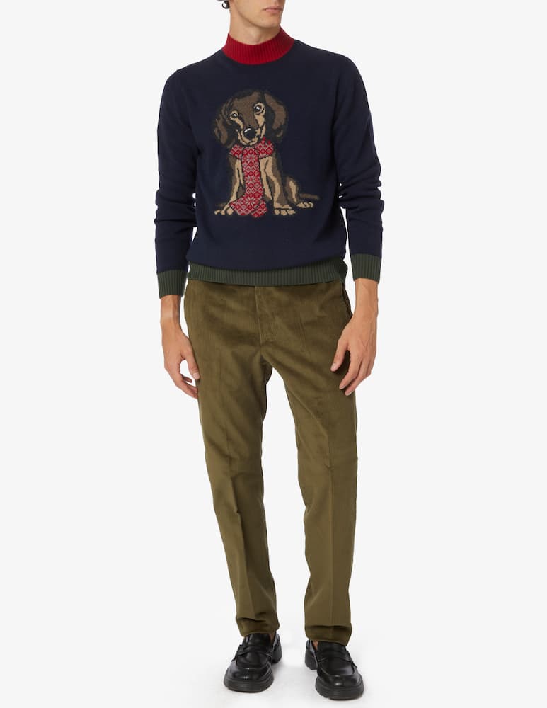 rinascente Sartoria Italiana Pantaloni d6 in velluto 500r