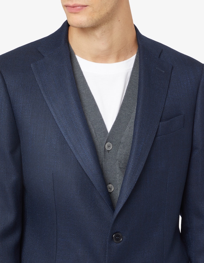 Sartoria Italiana Giacca monopetto d7 microarmatura - immagine 4 Sartoria Italiana Giacca monopetto d7 microarmatura - immagine 4