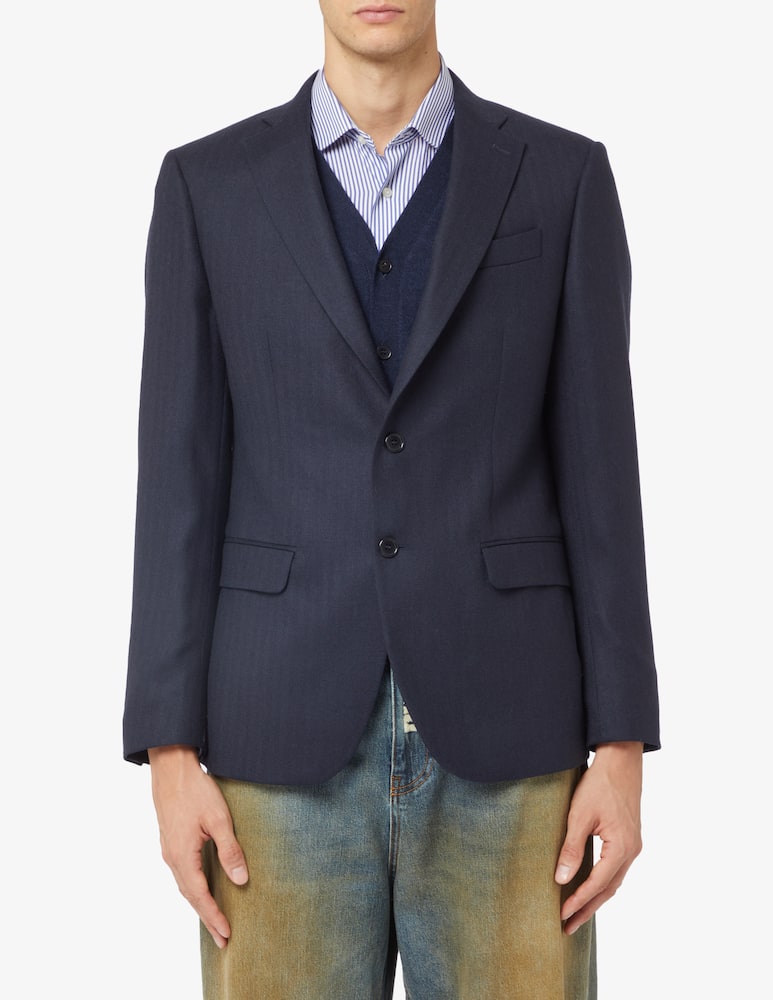 Sartoria Italiana Giacca monopetto d7 resca - immagine 1 Sartoria Italiana Giacca monopetto d7 resca - immagine 1