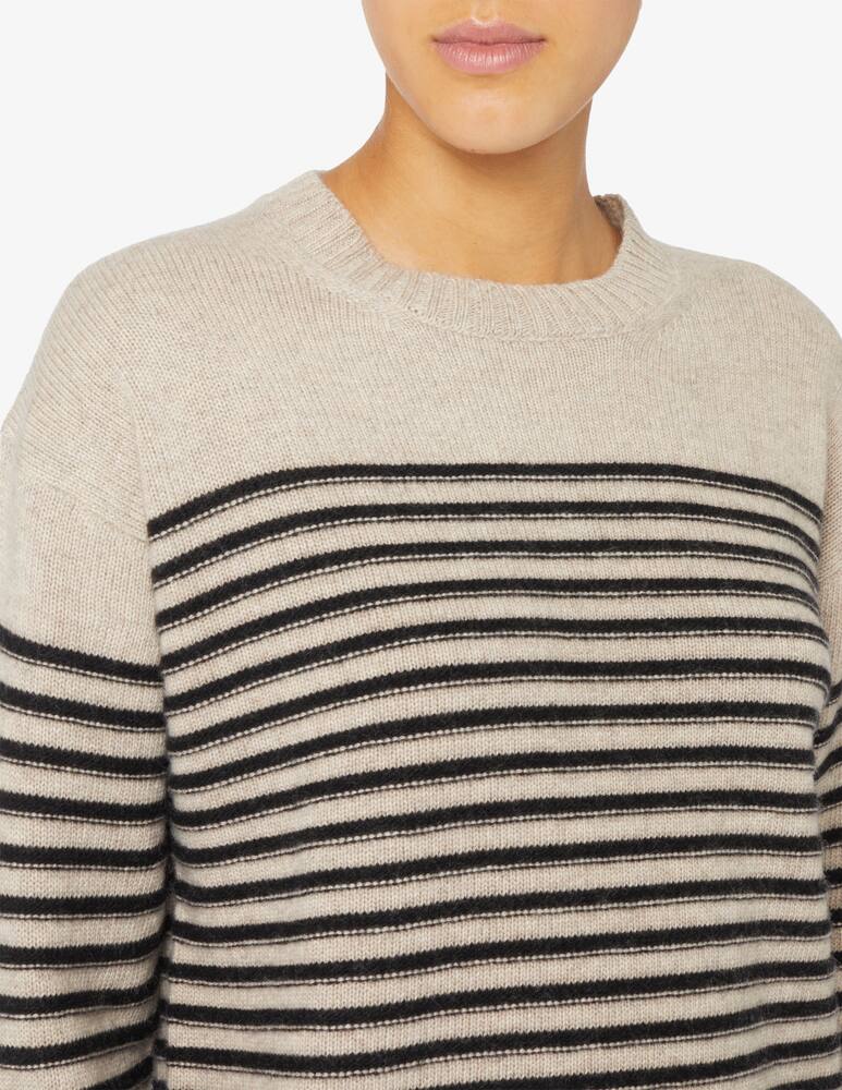 Rinascente Collection Maglione girocollo a riga boxy - immagine 4 Rinascente Collection Maglione girocollo a riga boxy - immagine 4