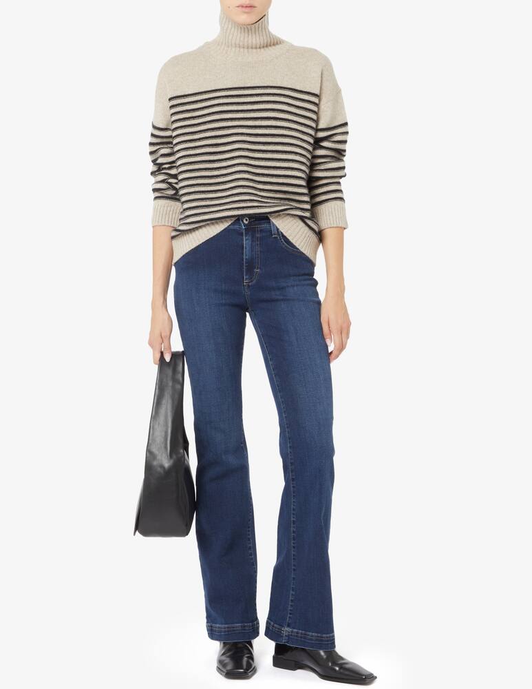 rinascente Rinascente Collection Boxy striped crew-neck sweater