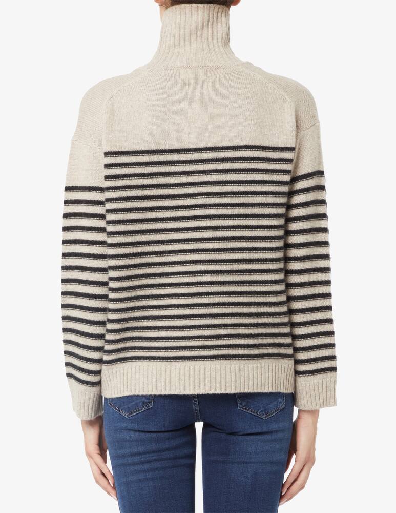 rinascente Rinascente Collection Boxy striped crew-neck sweater